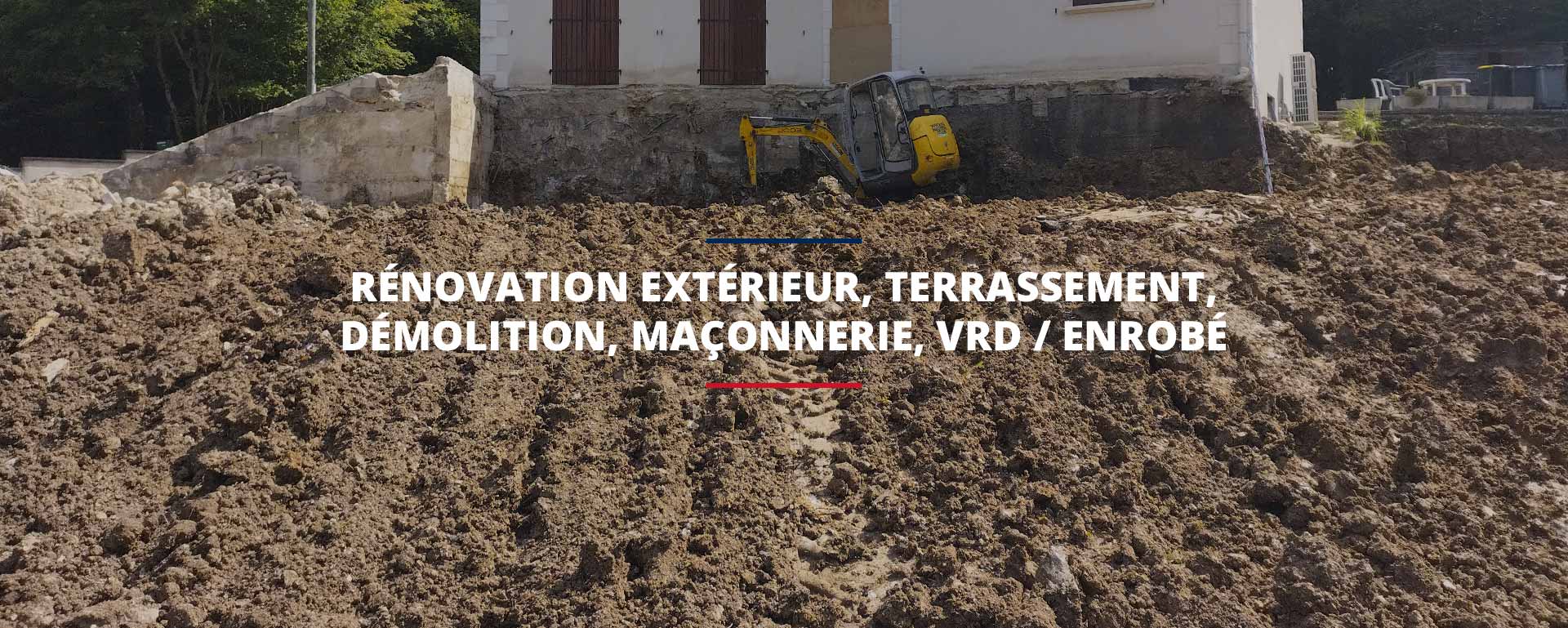 Terrassement dans la Marne - FLS Rénovation